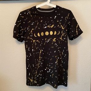 💫Boys T-Shirt Size L, Art Class Black and Gold